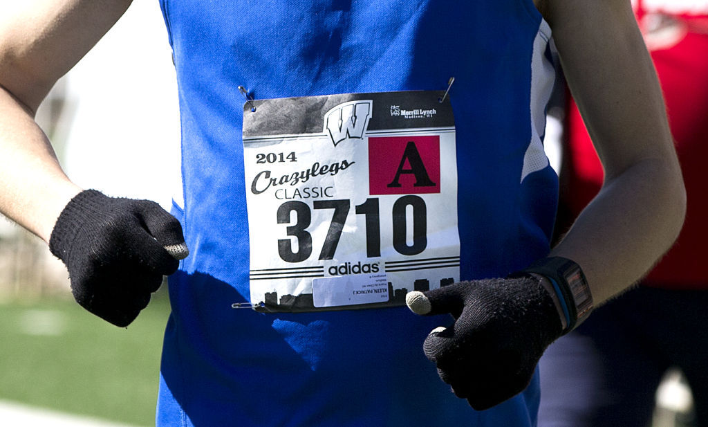 Crazylegs race bibs